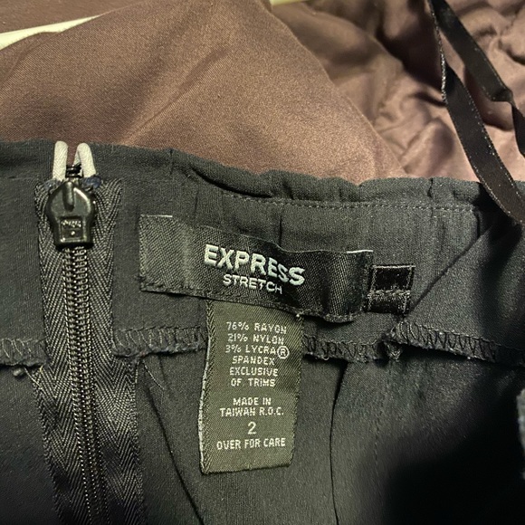 Black Strapless Express Dress - Picture 2 of 2